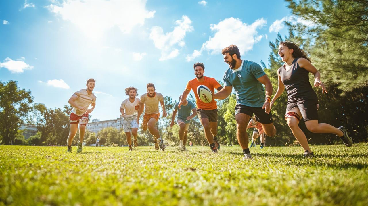 Jeu De La Biscotte: El juego tradicional que fortalece la camaradería entre deportistas de rugby y fútbol